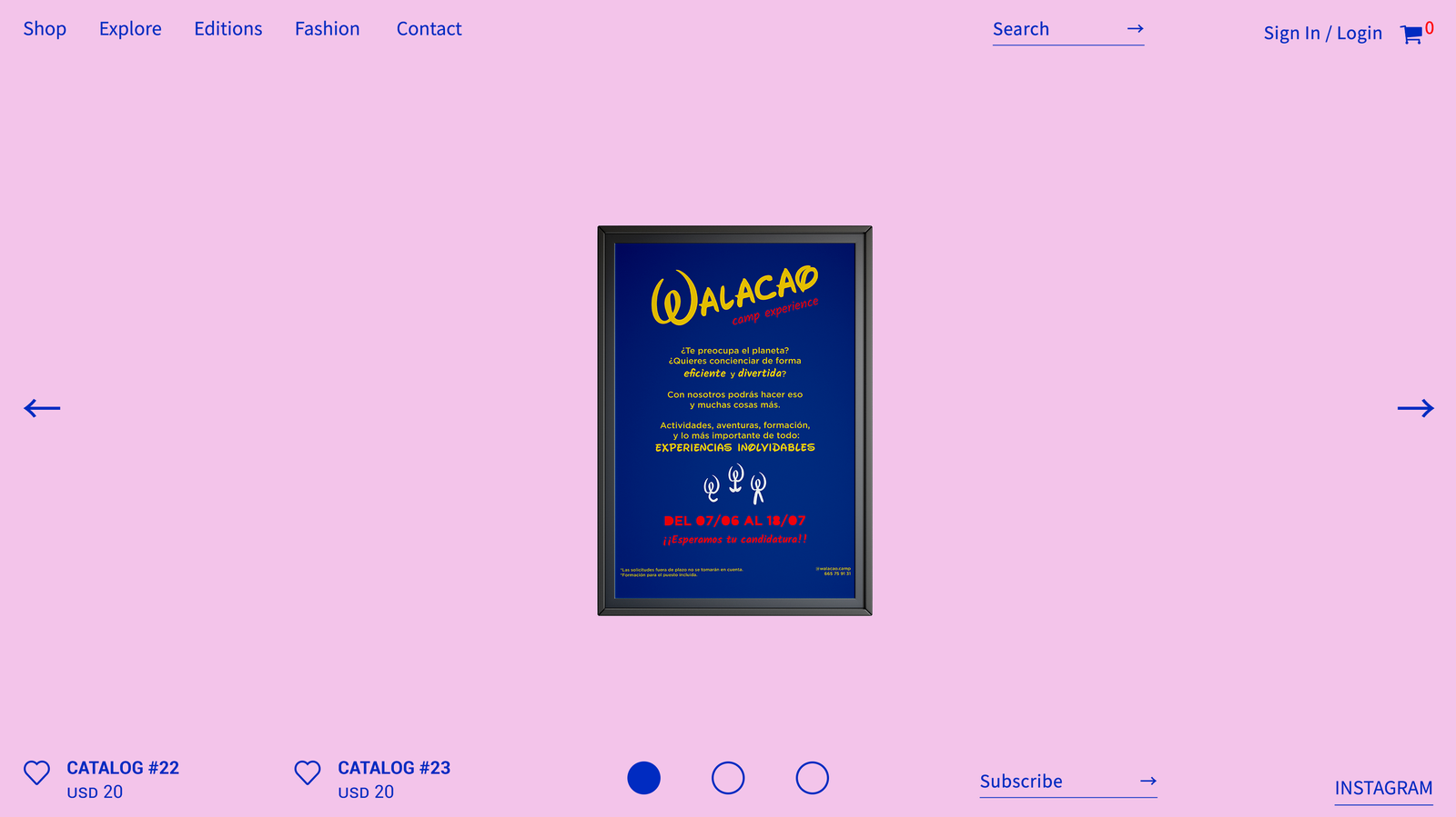 Mockup cartel